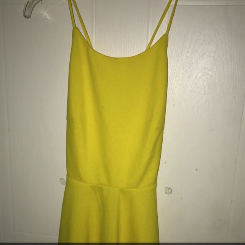 A’gaci yellow dress